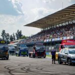 Tractocamiones de Súper Copa durante el Speed Fest 2026 en el Autódromo Hermanos Rodríguez
