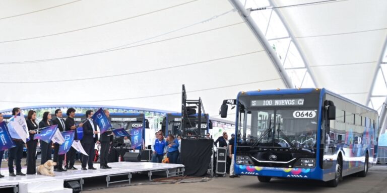 Aguascalientes estrena 100 nuevos autobuses Yutong y espera otros 48 eléctricos