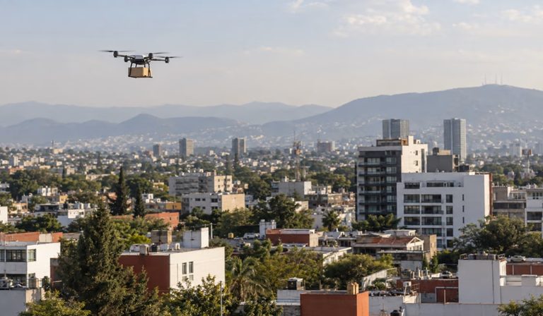 Cuatro pendientes para las entregas con drones en México; Envia.com evalúa piloto