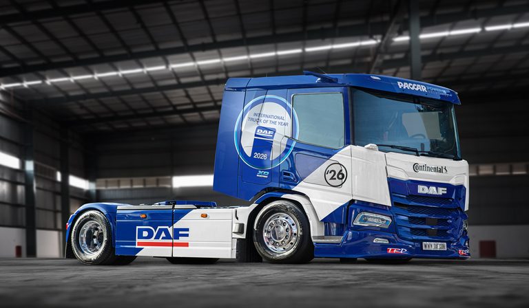 DAF XD Electric también transporta leche