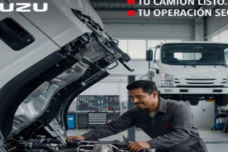 Isuzu capacita tanto a técnicos de su red como a equipos de apoyo que trabajan de cerca en los talleres de apoyo.