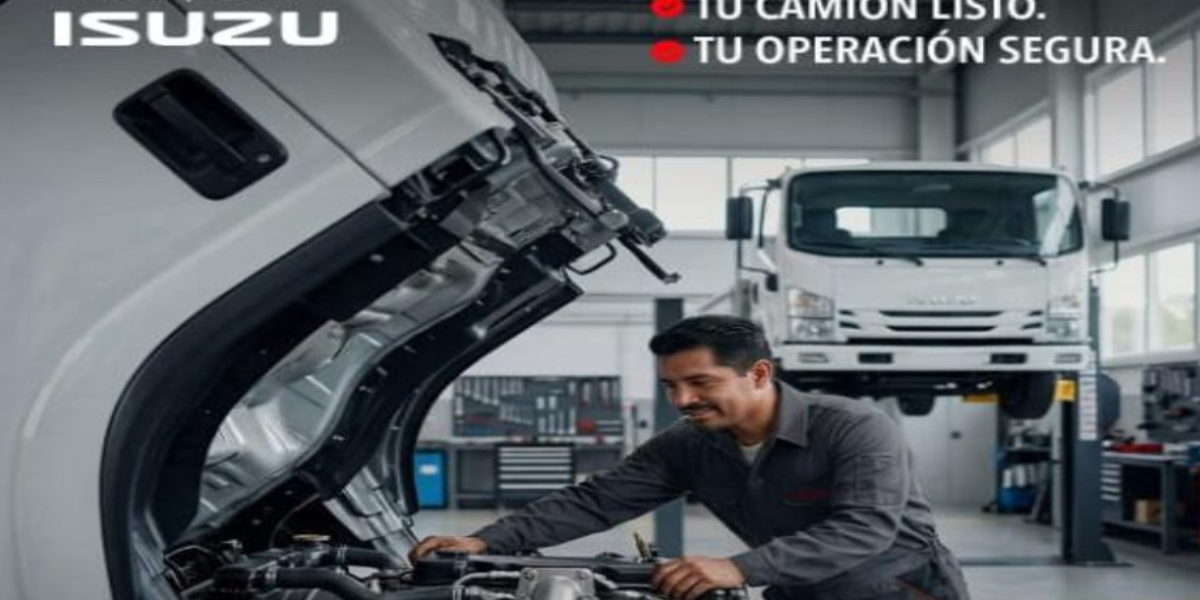 Isuzu capacita tanto a técnicos de su red como a equipos de apoyo que trabajan de cerca en los talleres de apoyo.