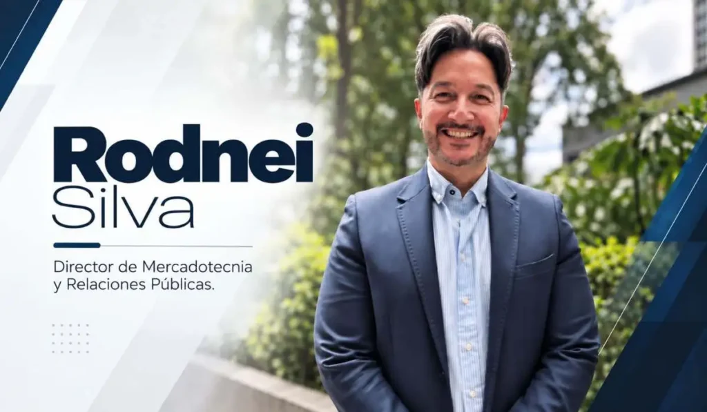 Rodnei Silva, nuevo director de Mercadotecnia y Relaciones Públicas de GWM México, sonriendo al aire libre con vegetación de fondo.