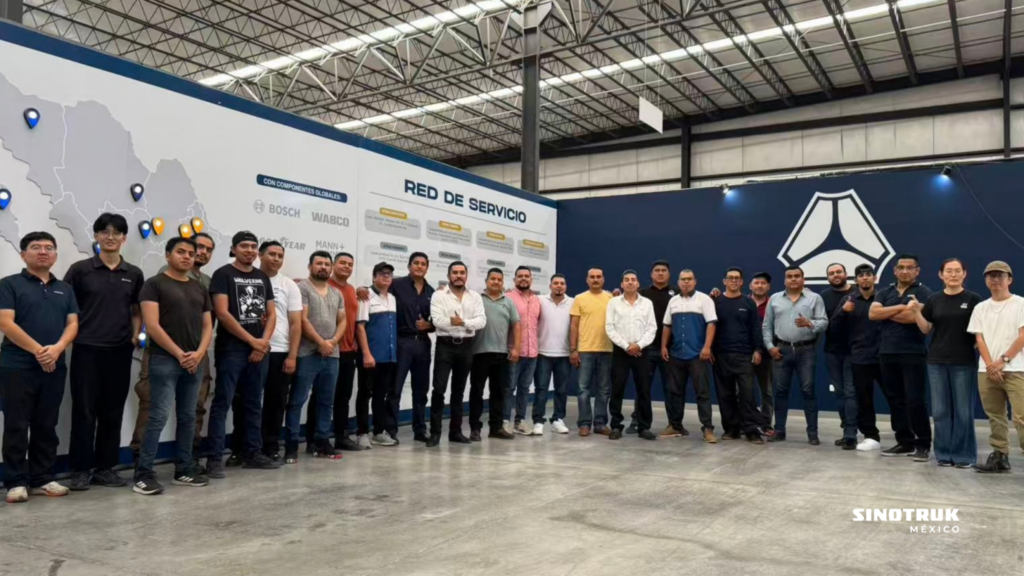Al concluirla, los técnicos fueron certificados y sus estaciones de trabajo autorizadas para repara camiones eléctricos. 