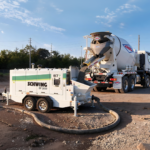 Las bombas SCHWING de MTM permiten colocar el concreto en puntos específicos y completar el proceso de construcción en menor tiempo.
