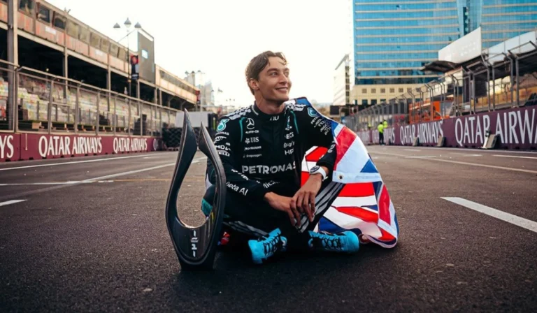 George Russell conquista Bakú dando una nueva victoria para Mercedes en la Fórmula 1