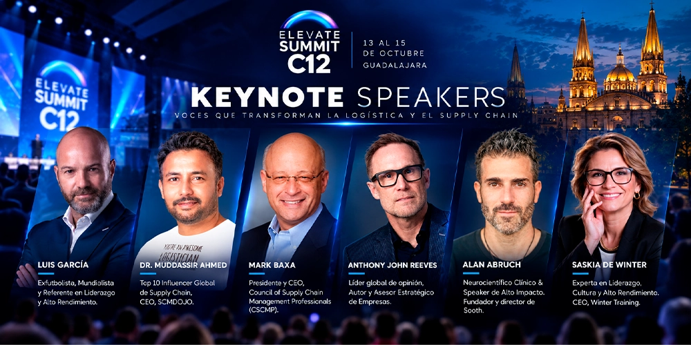 Keynote speakers de C12 Elevate Summit 2026 Keynote speakers de C12 Elevate Summit 2026 en Guadalajara