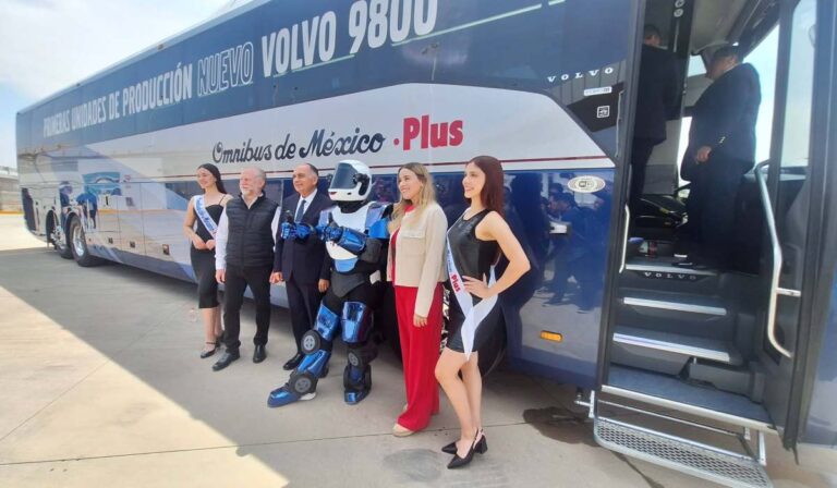 Ómnibus de México eleva su flota con los nuevos Volvo 9800 Euro 6