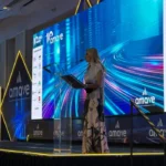 Liliana Anaya Tapia durante su discurso inaugural en el 10° Foro AMAVe para celebrar una década de la asociación.