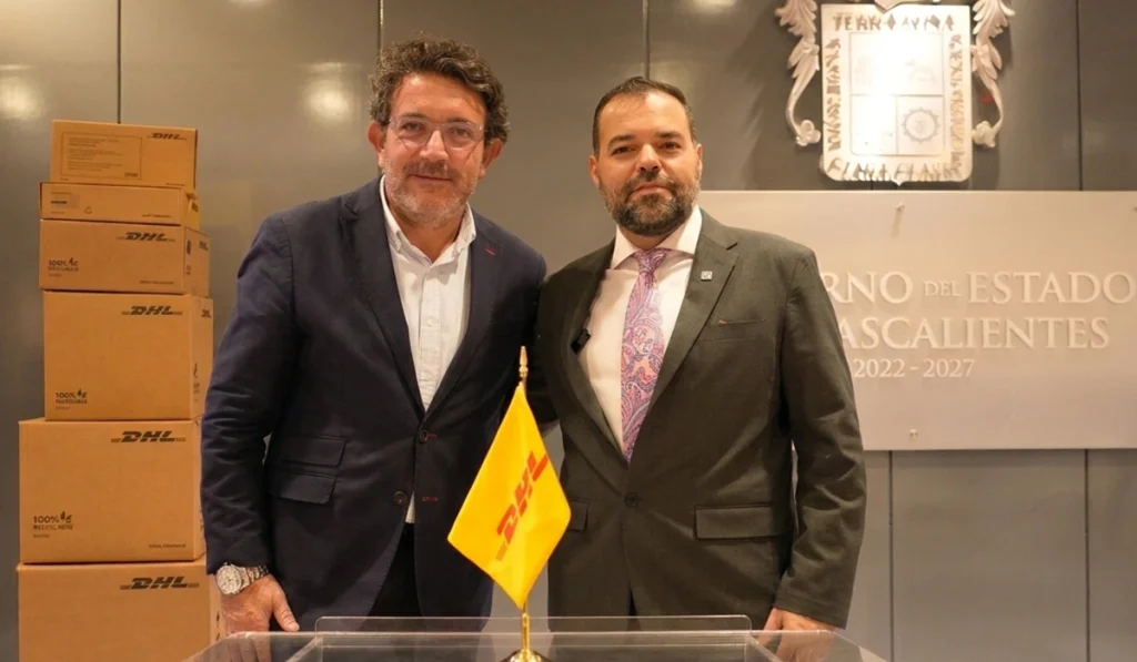 Con-alianza-Aguascalientes-y-DHL-Express-agilizaran-envios-de-Mipymes-factor-automotor