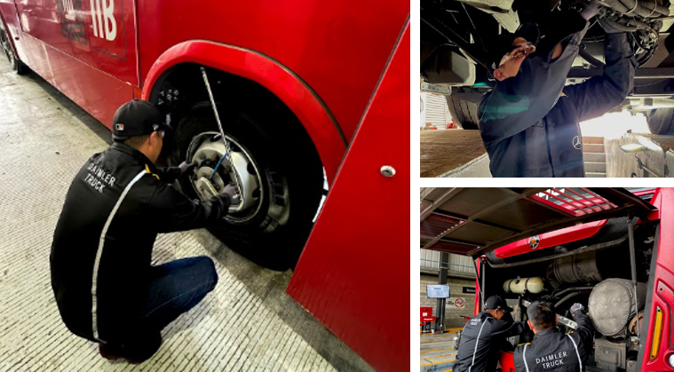 Mercedes-Benz autobuses servicio posventa