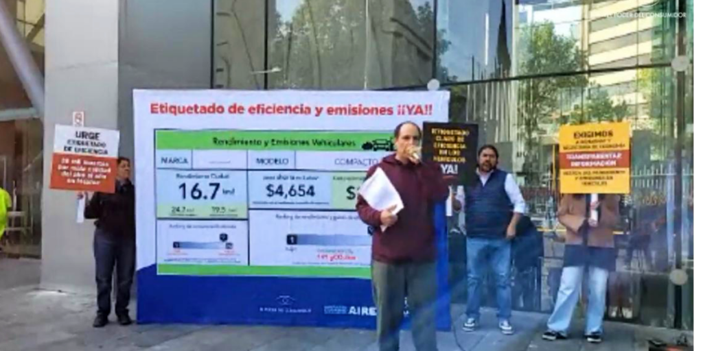 Poder del Consumidor por el etiquetado de vehículos nuevos