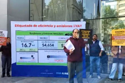 Poder del Consumidor por el etiquetado de vehículos nuevos