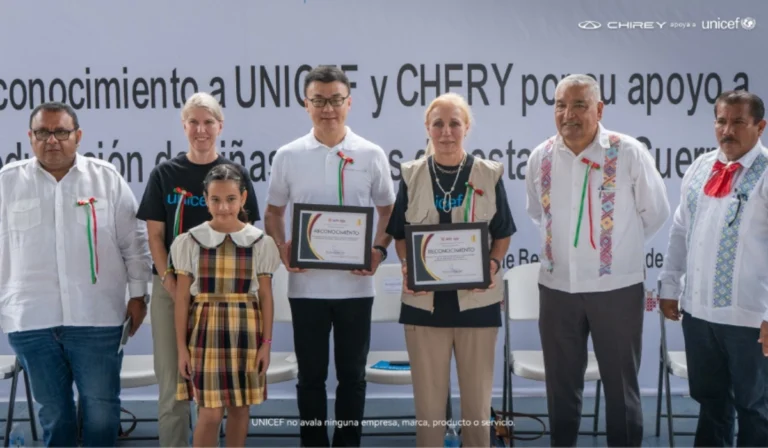 Chirey y UNICEF llevan su alianza educativa a miles de estudiantes en México