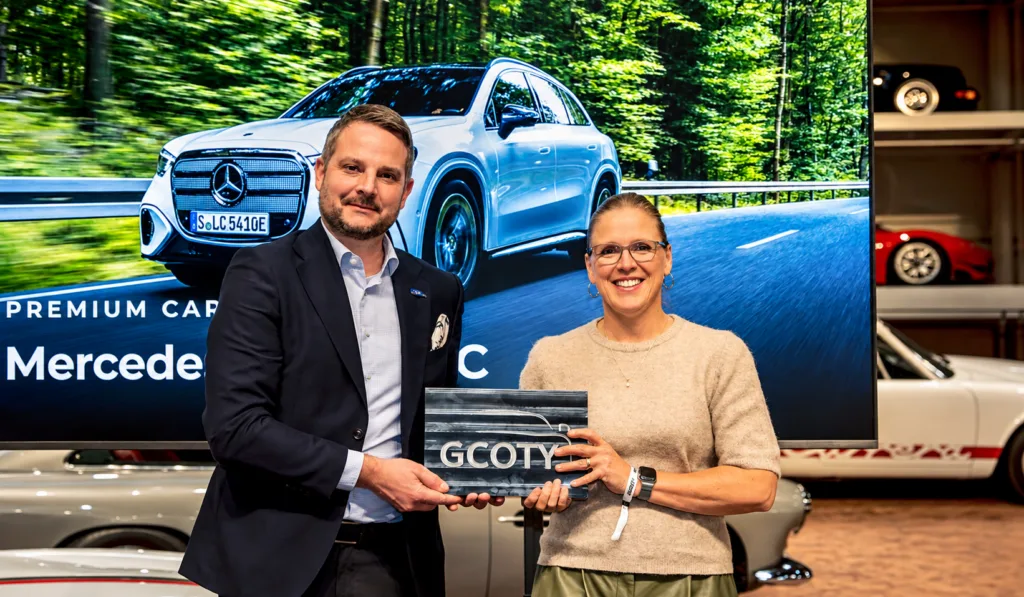Mercedes-Benz GLC eléctrica gana el premio Auto Premium Alemán del Año 2027