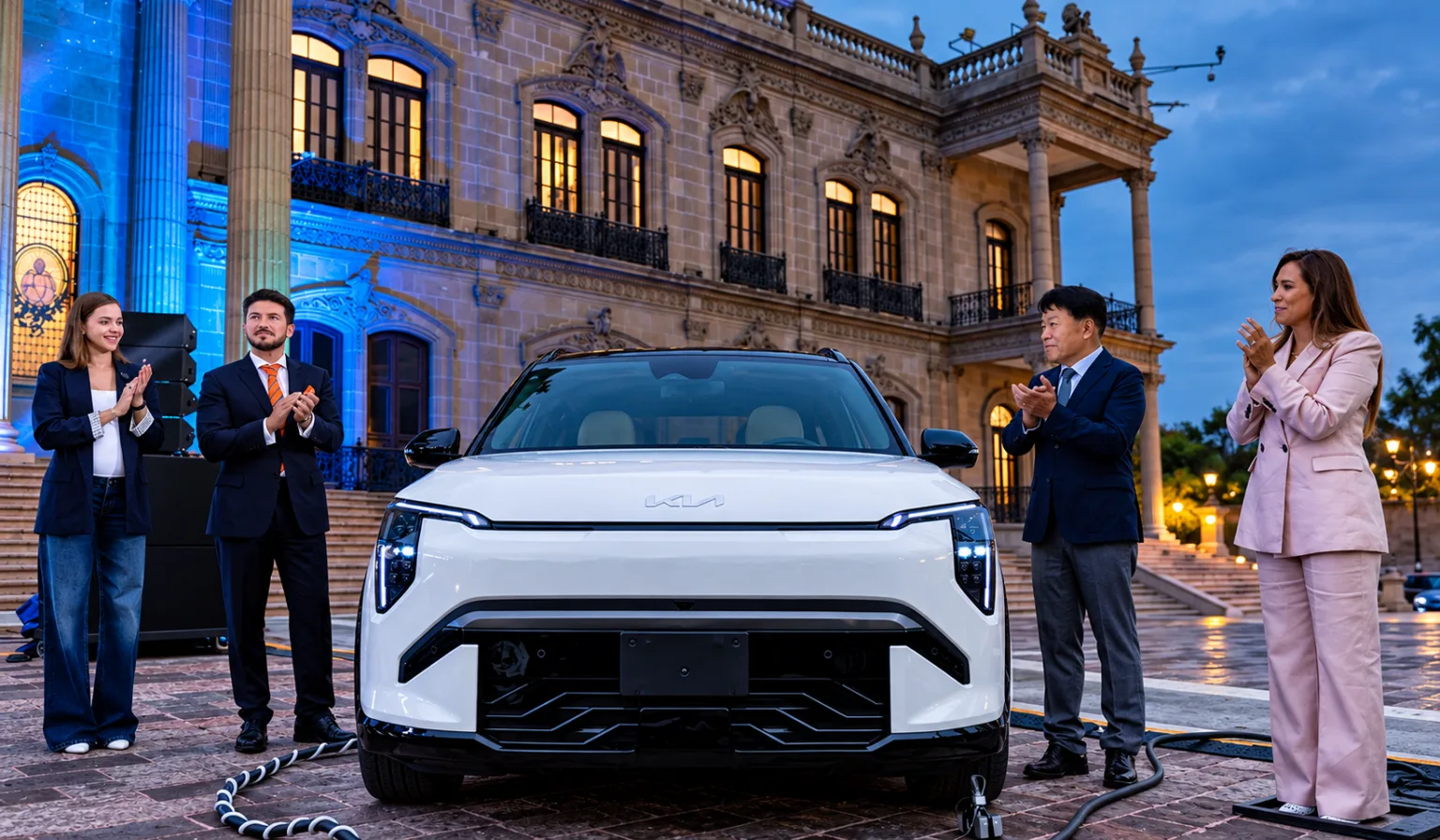 KIA invierte 649 millones de dólares en Nuevo León para fabricar el EV3 eléctrico en México