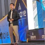 Jonathan Solís, director de Nuevos Negocios para América Latina de Geotab, durante su ponencia sobre inteligencia artificial en el 10° Foro AMAVe.