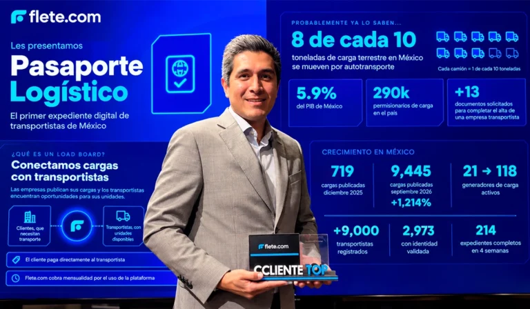 Flete.com lanza Pasaporte Logístico para reducir los tiempos de contratación de empresas transportistas