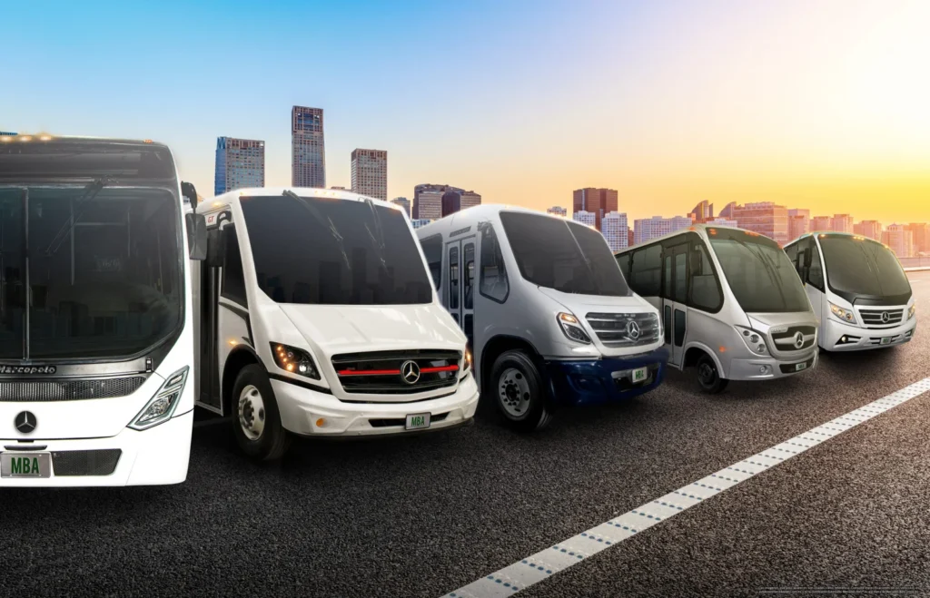 El portafolio de la marca tiene soluciones para cada tipo de movilidad, desde vanes hasta autobuses eléctricos.