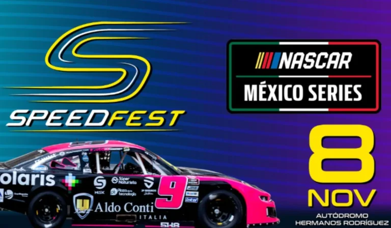 SpeedFest 2026 llevará la final de NASCAR México Series al Autódromo Hermanos Rodríguez
